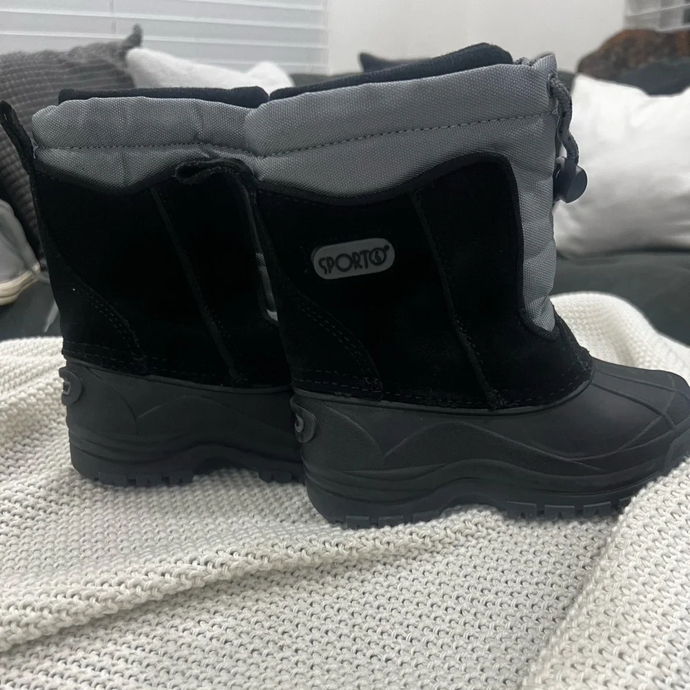 Sporto Black Textured Insole